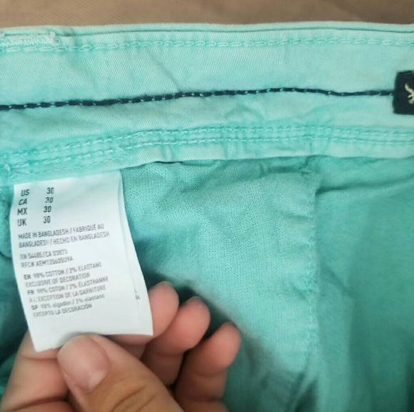 Blue Teal AE Shorts - Picture 6 of 6